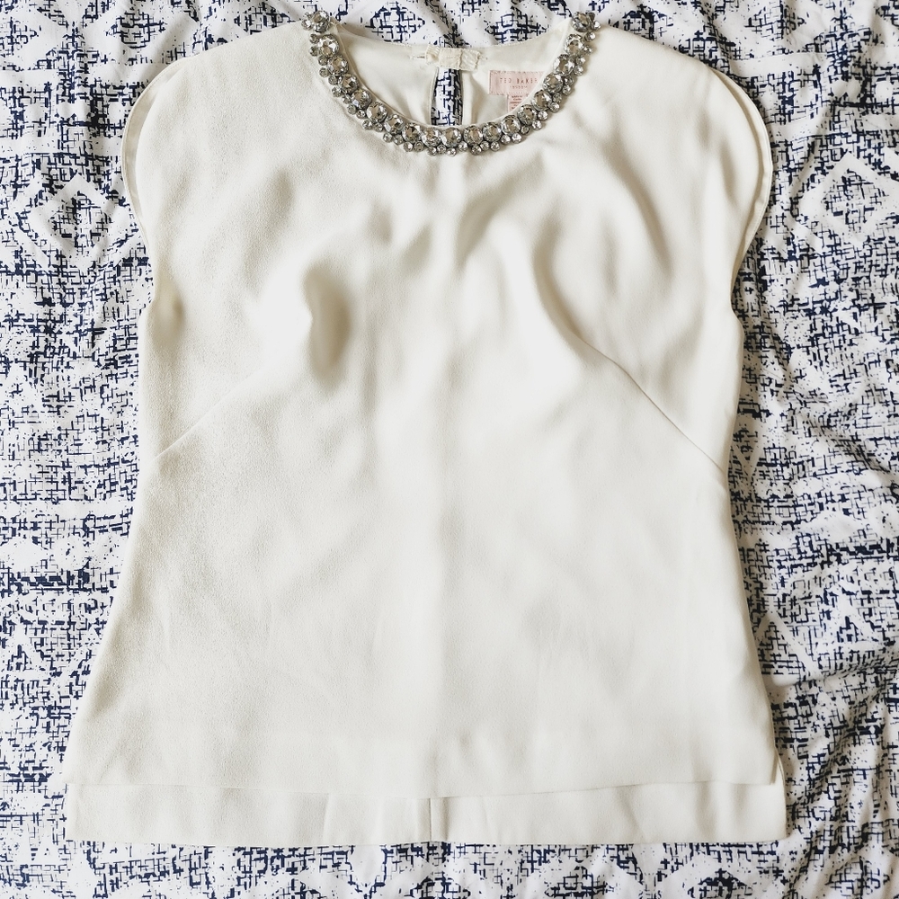 Ted Baker white blouse